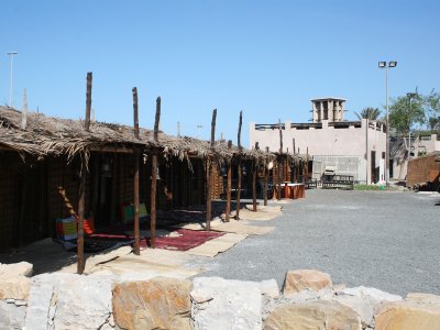 See the old Arab village in Dubai