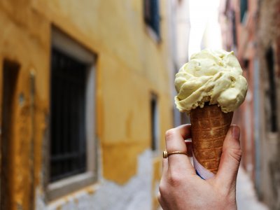 Try gelato in Venice