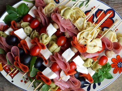 Try antipasto in Rome