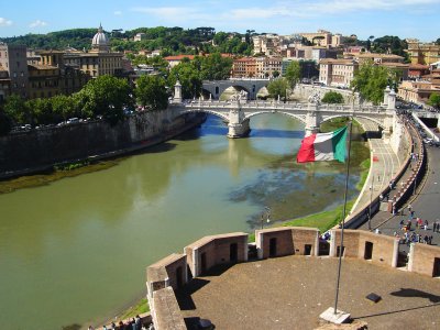 Climb to the Castle of the Holy Angel in Rome