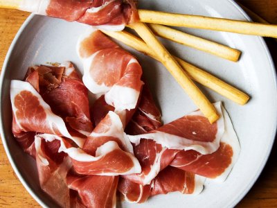 Try Prosciutto di Parma in Venice