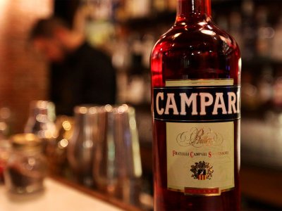 Try campari in Milan