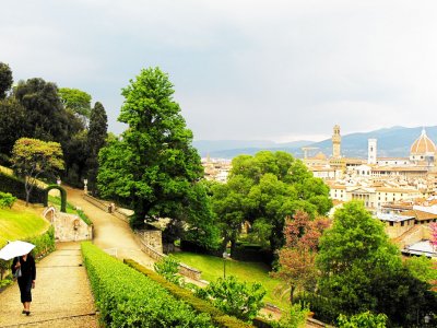 Walk around the Bardini Garden in Florence