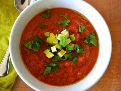 Try gazpacho in Madrid