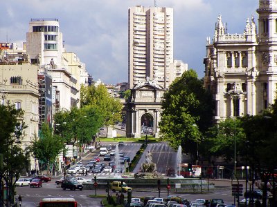 See Puerta de Alcalá in Madrid