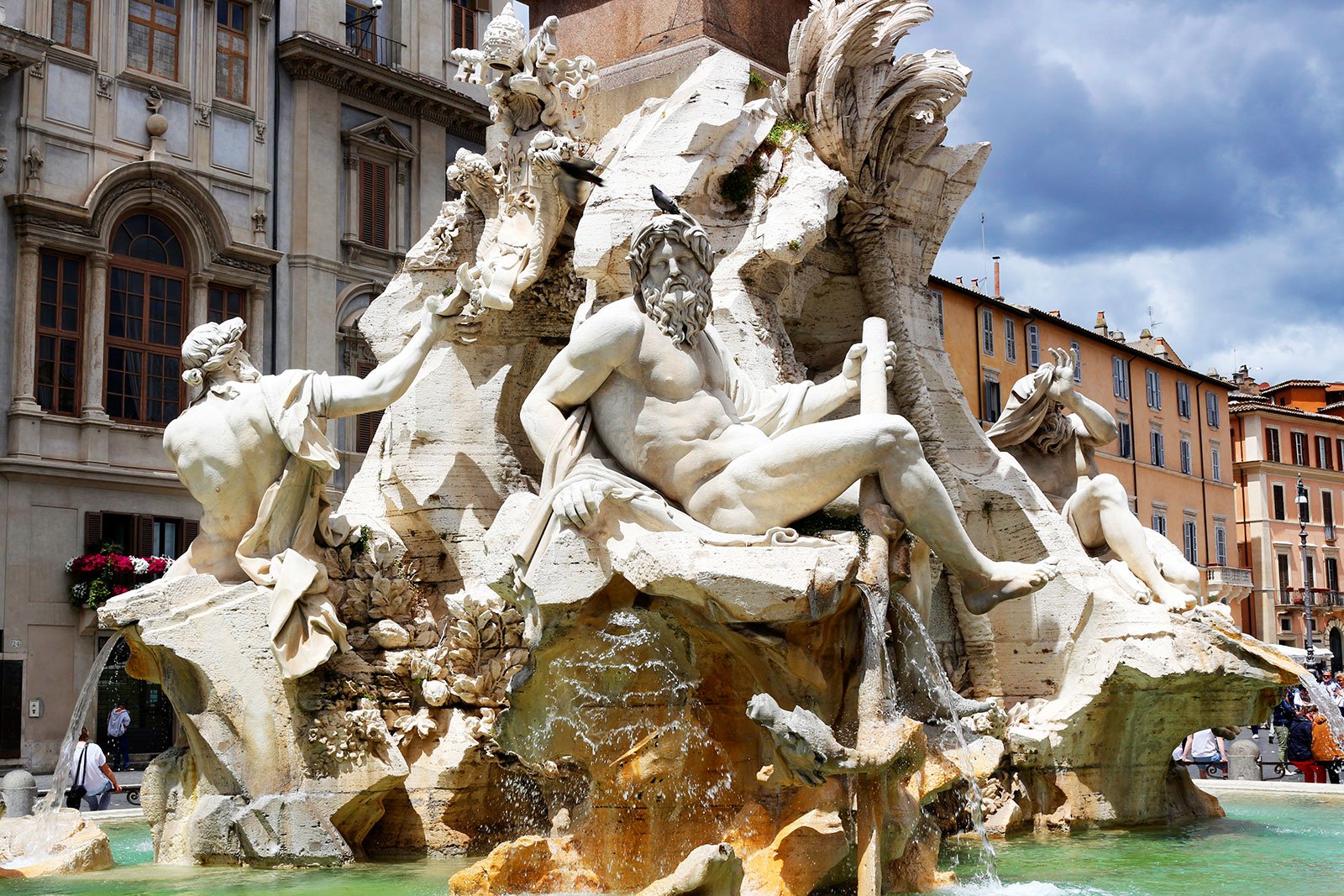 Fontana dei Quattro Fiumi, Rome
