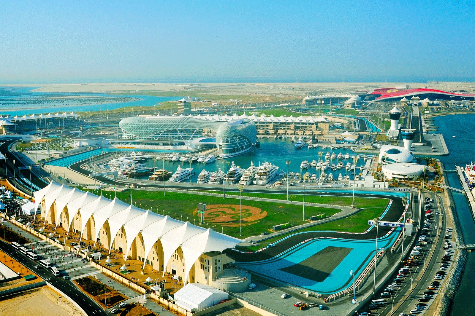 Yas Marina Race Track, Abu Dhabi