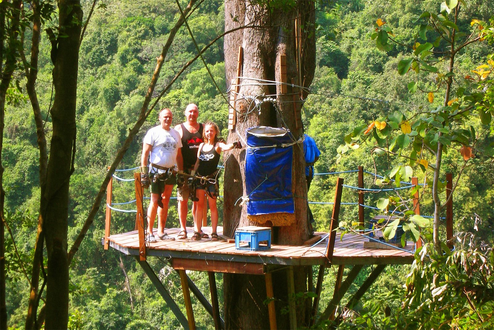 Treetop Tour Zipline, Koh Samui