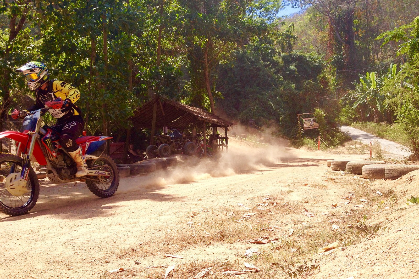 Motor-cross in the jungle, Phuket