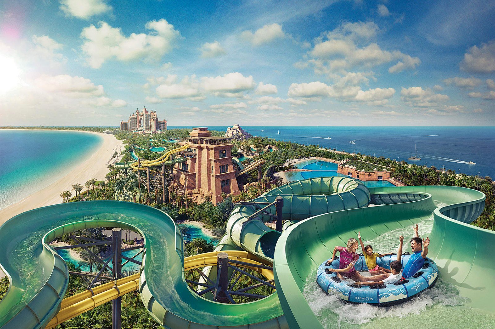 Water Park Aquaventure, Dubai