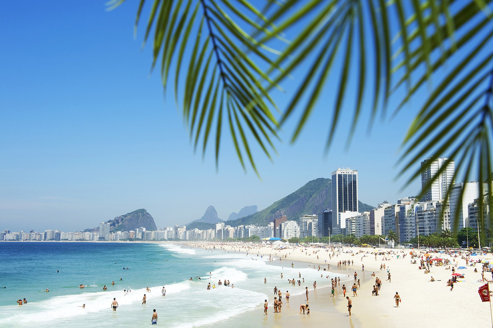 Copacabana beach Rio de Janeiro