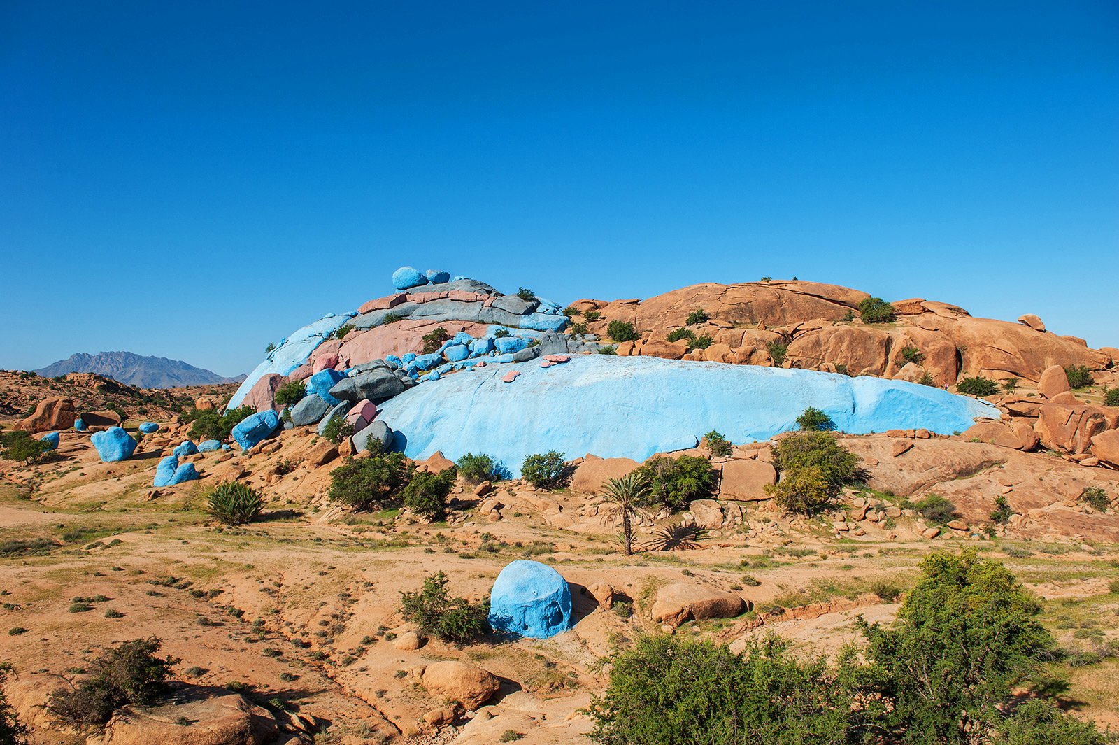 Tafraoute town, Marrakesh