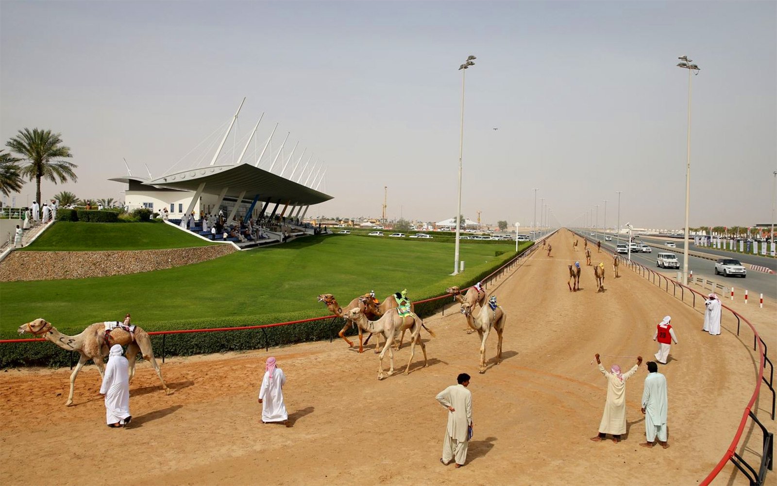 Al Marmoum Camel Race Track, Dubai