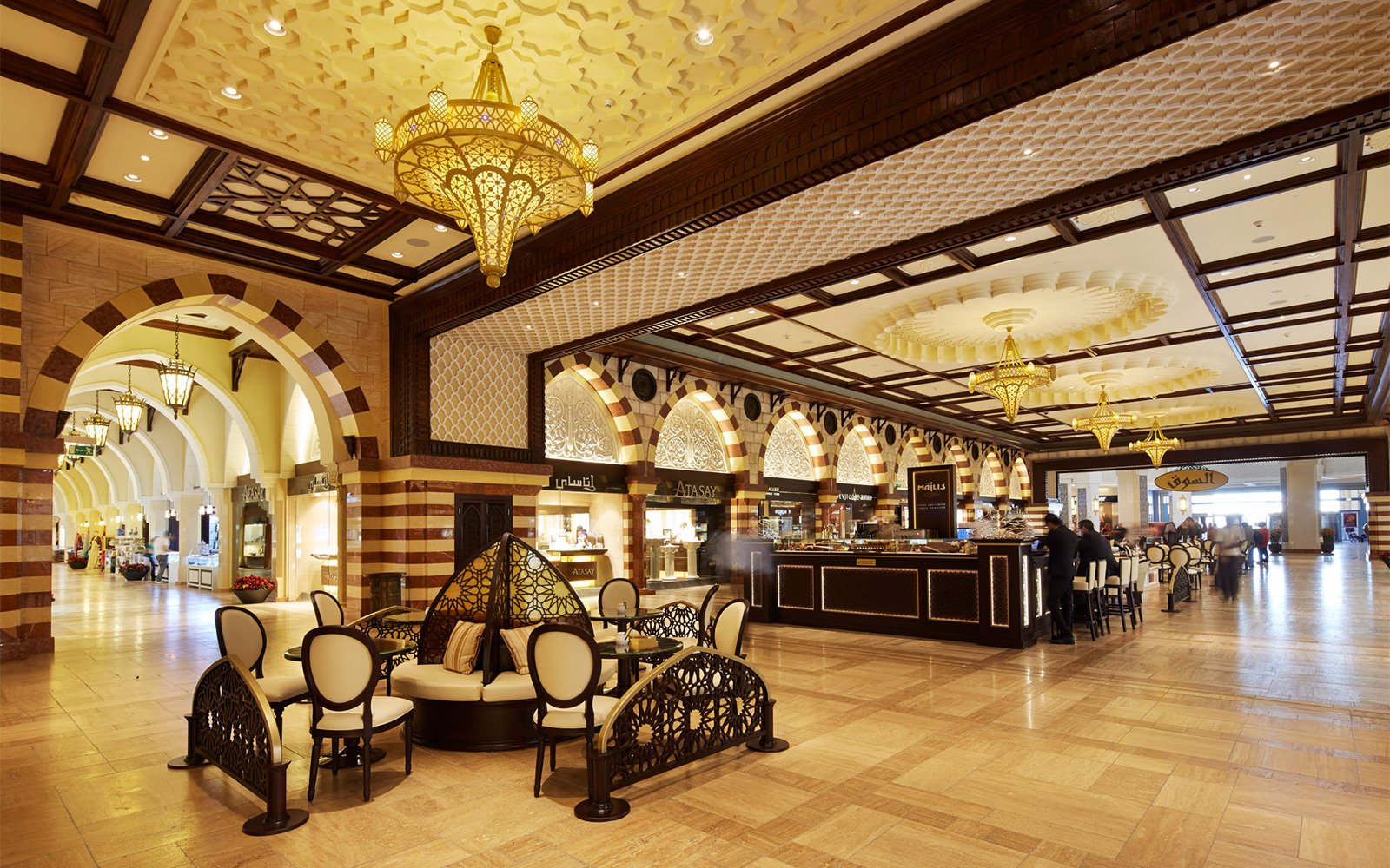 The Majlis café, Dubai