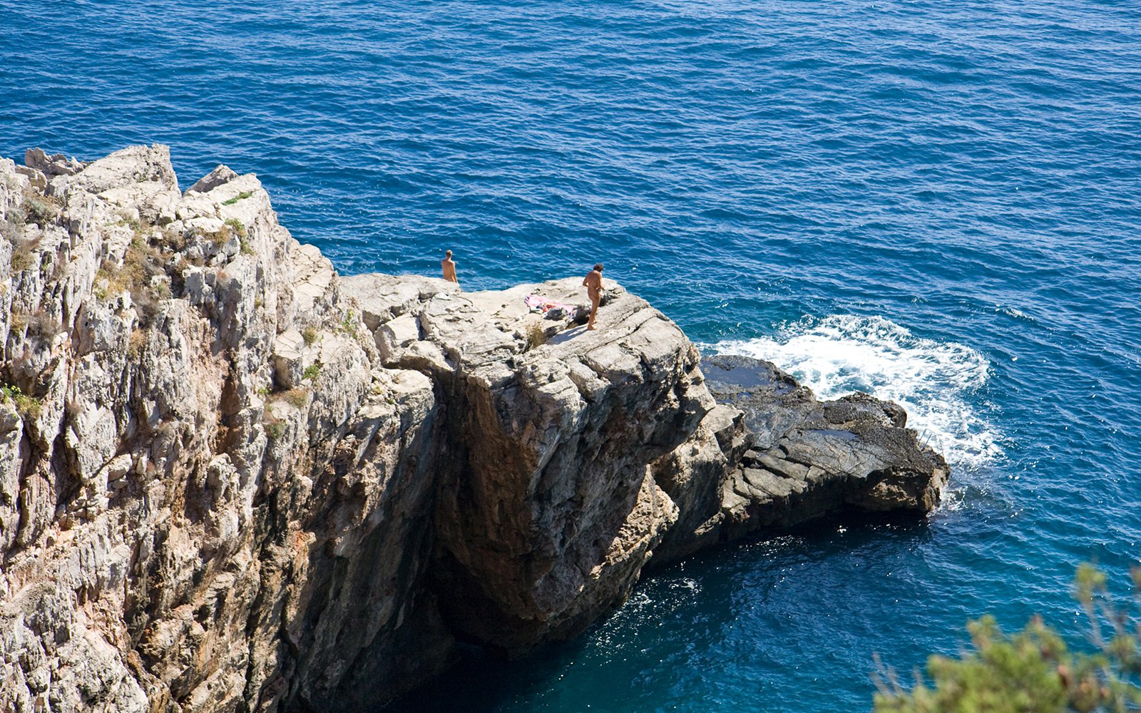 Nude Beach on Lokrum Island, Dubrovnik