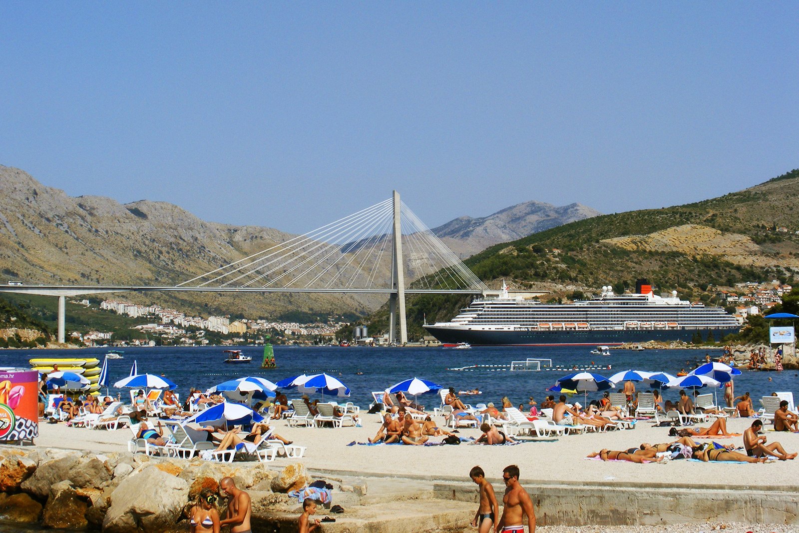 Copacabana Beach in Dubrovnik