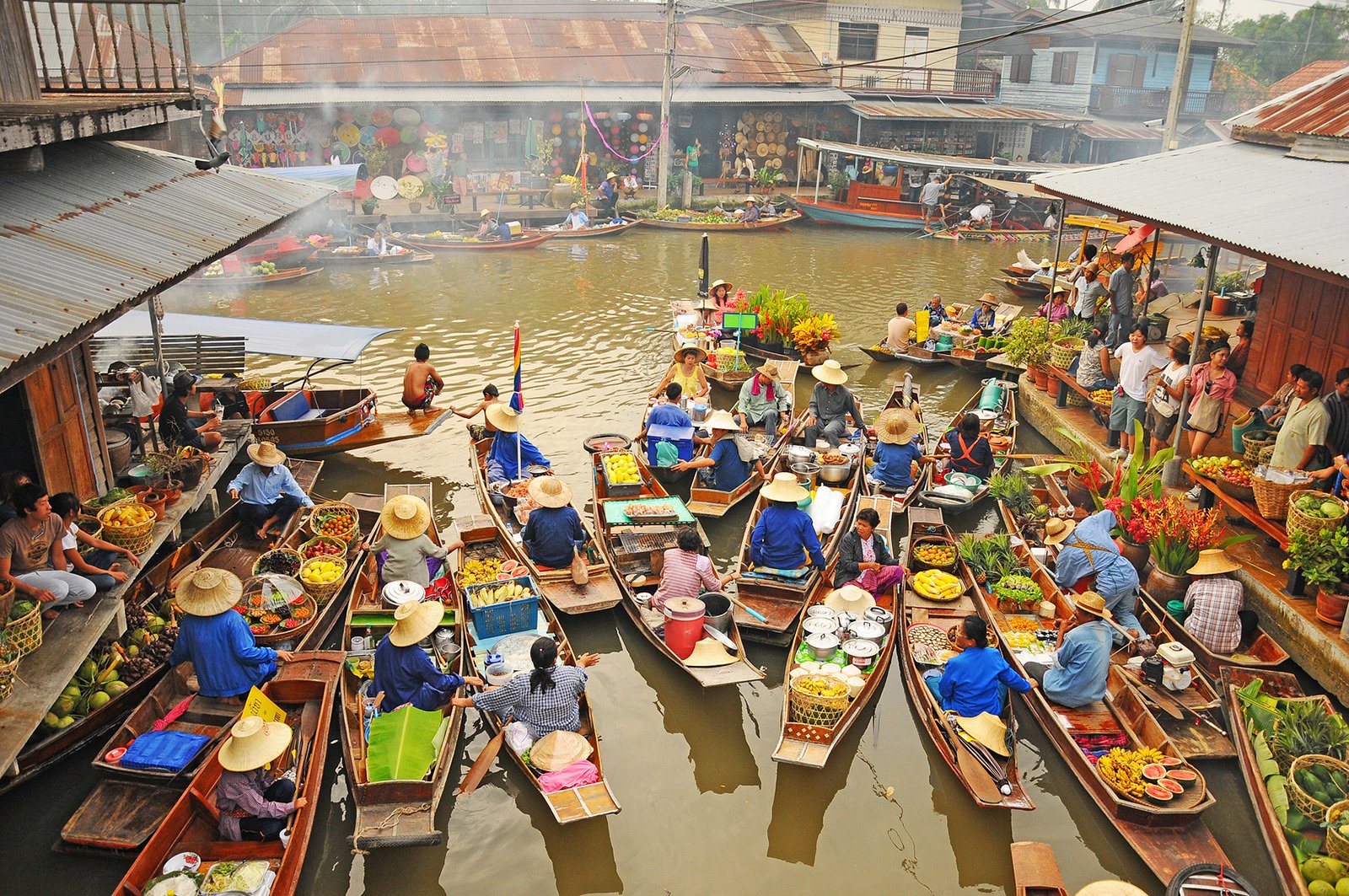 Damnoen Saduak Floating Market, Bangkok