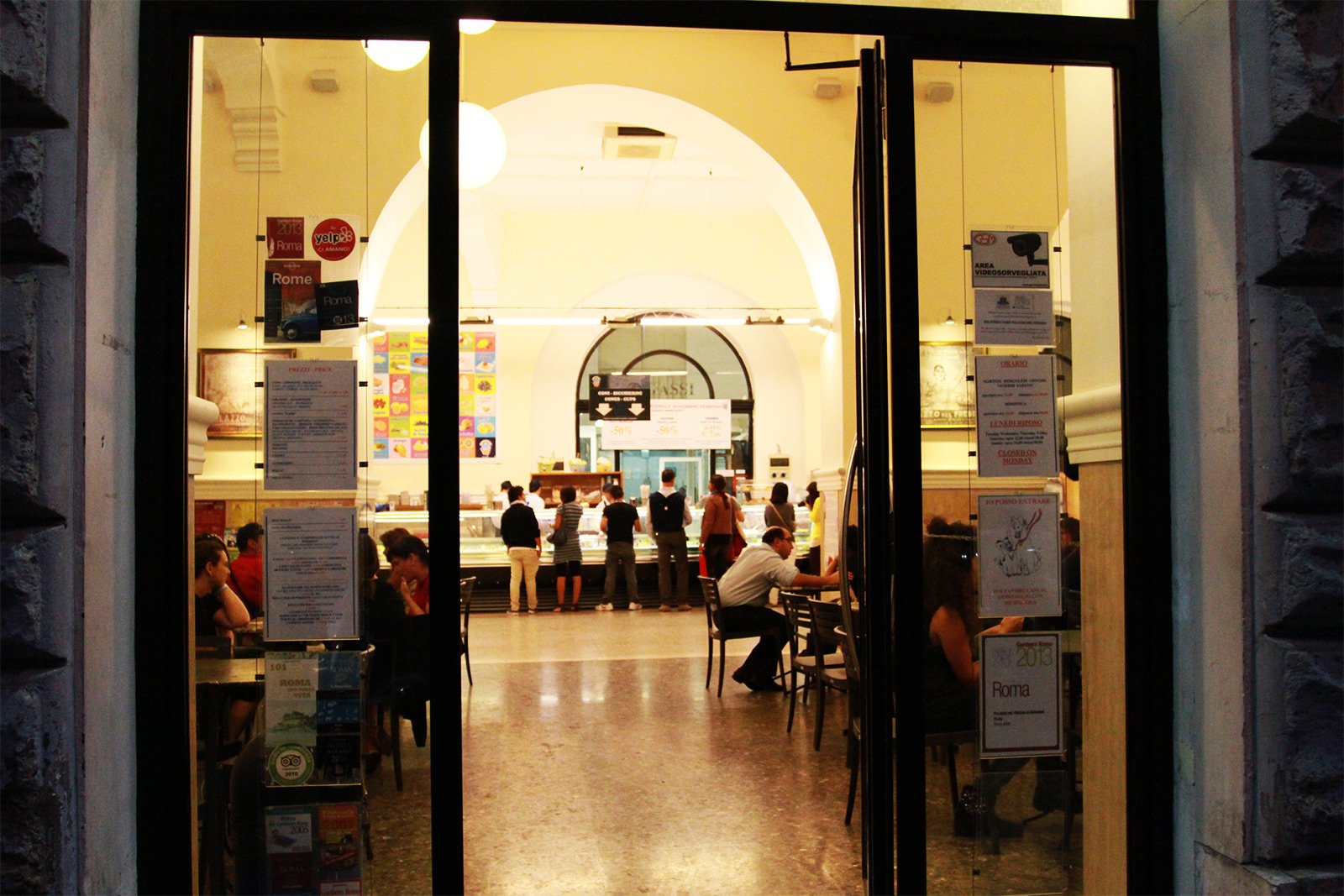 Giovanni Fassi's gelateria, Rome