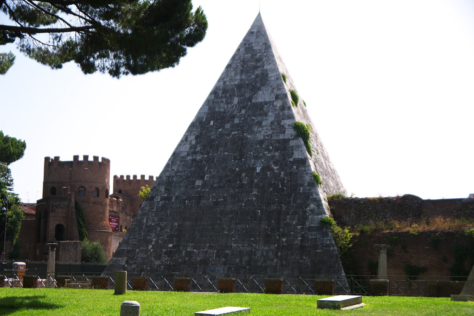 Pyramid of Caius Cestius, Rome