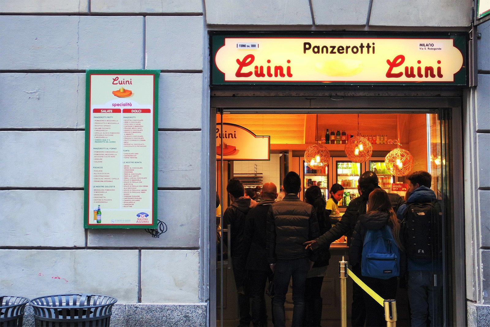 Luini Panzerotti, Milan