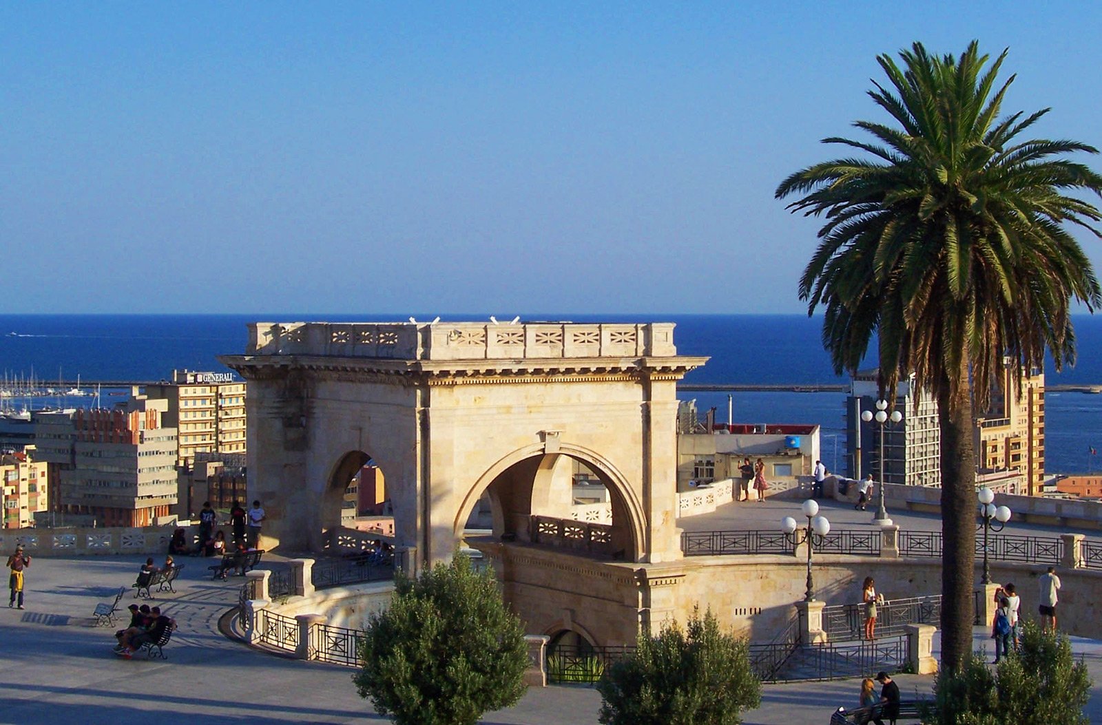 Bastione of Saint Remy, Sardinia