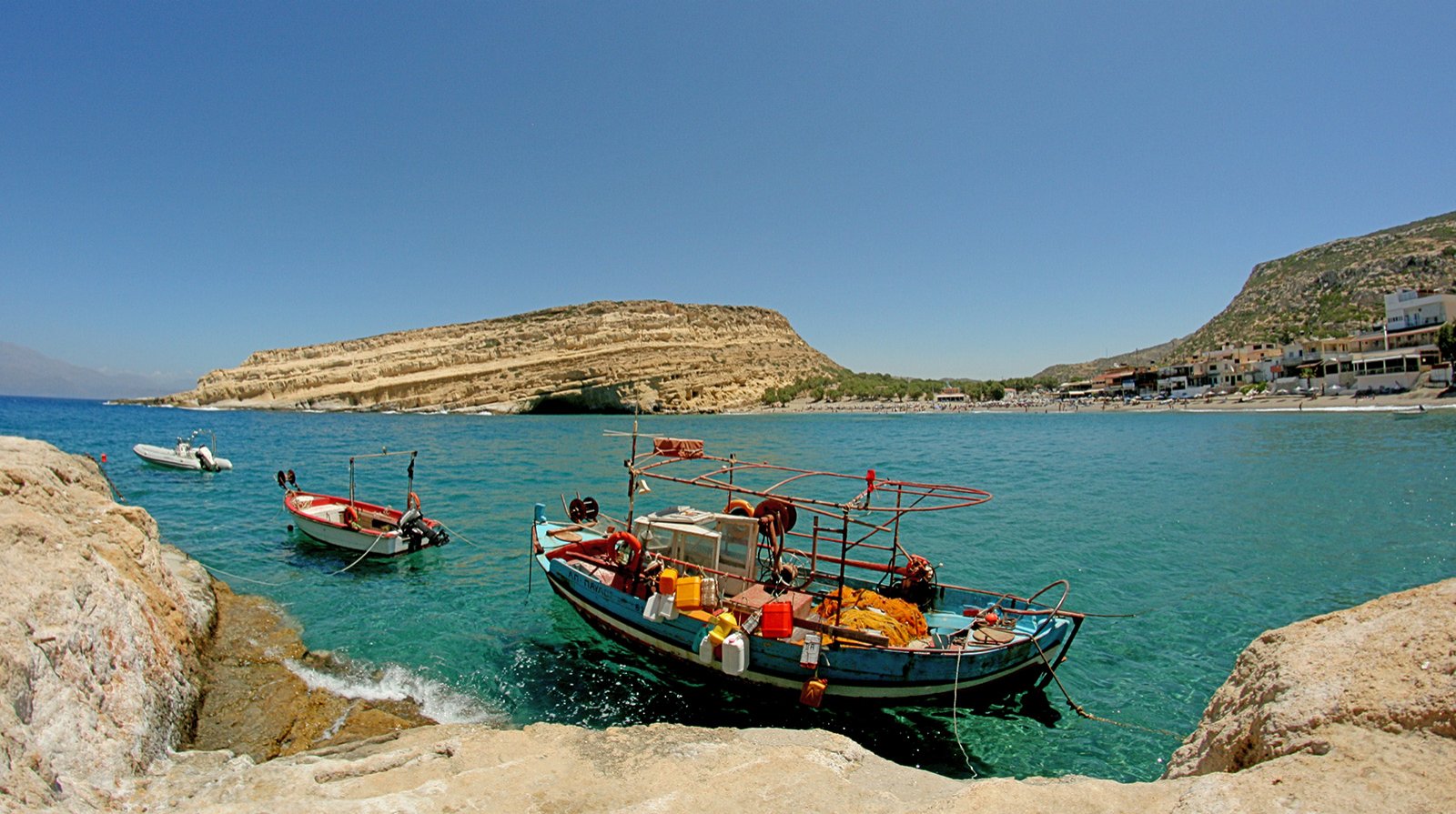Matala beach, Crete