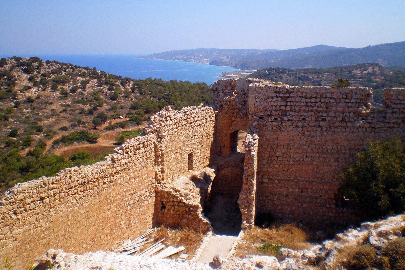 Kritinia Castle, Rhodes
