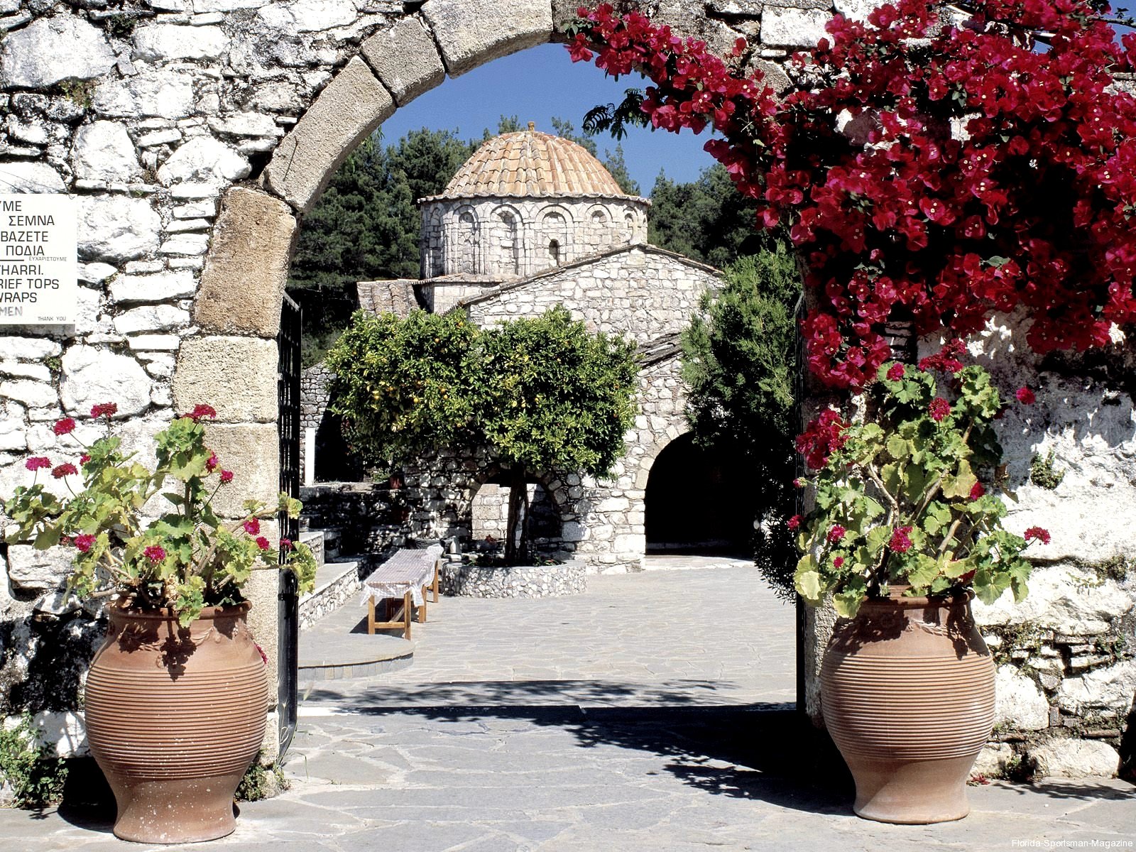 Moni Thari Monastery, Rhodes