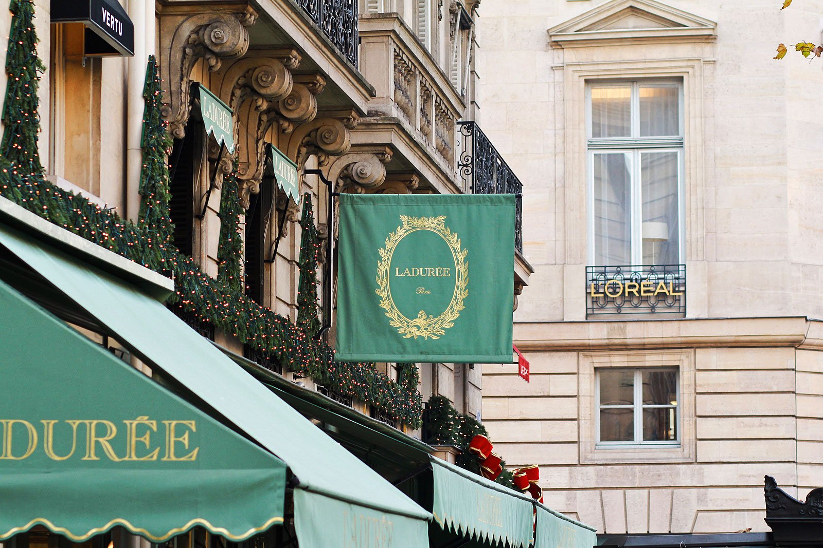 Sweet-shop Laduree, Paris