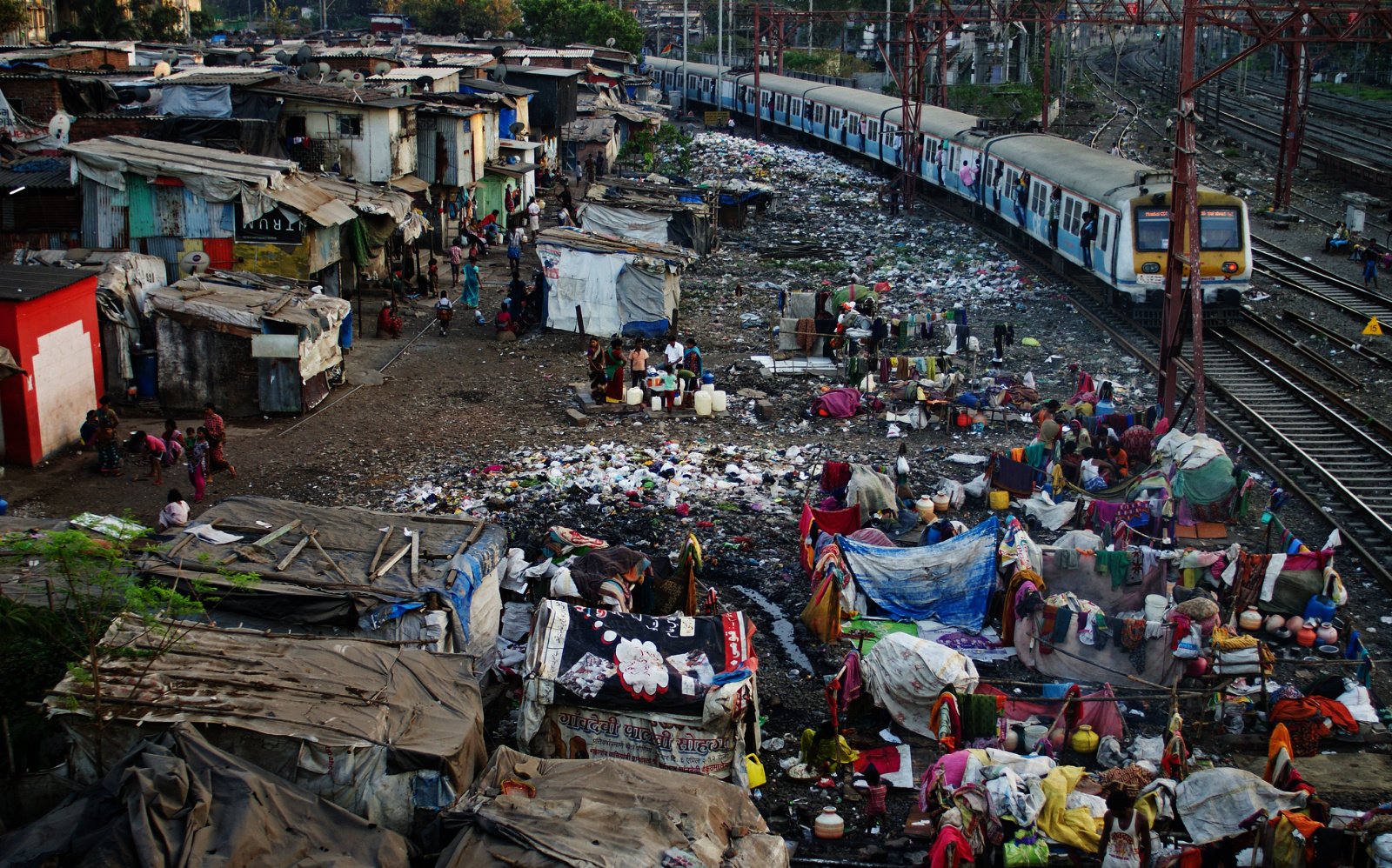 Dharavi slums, Mumbai