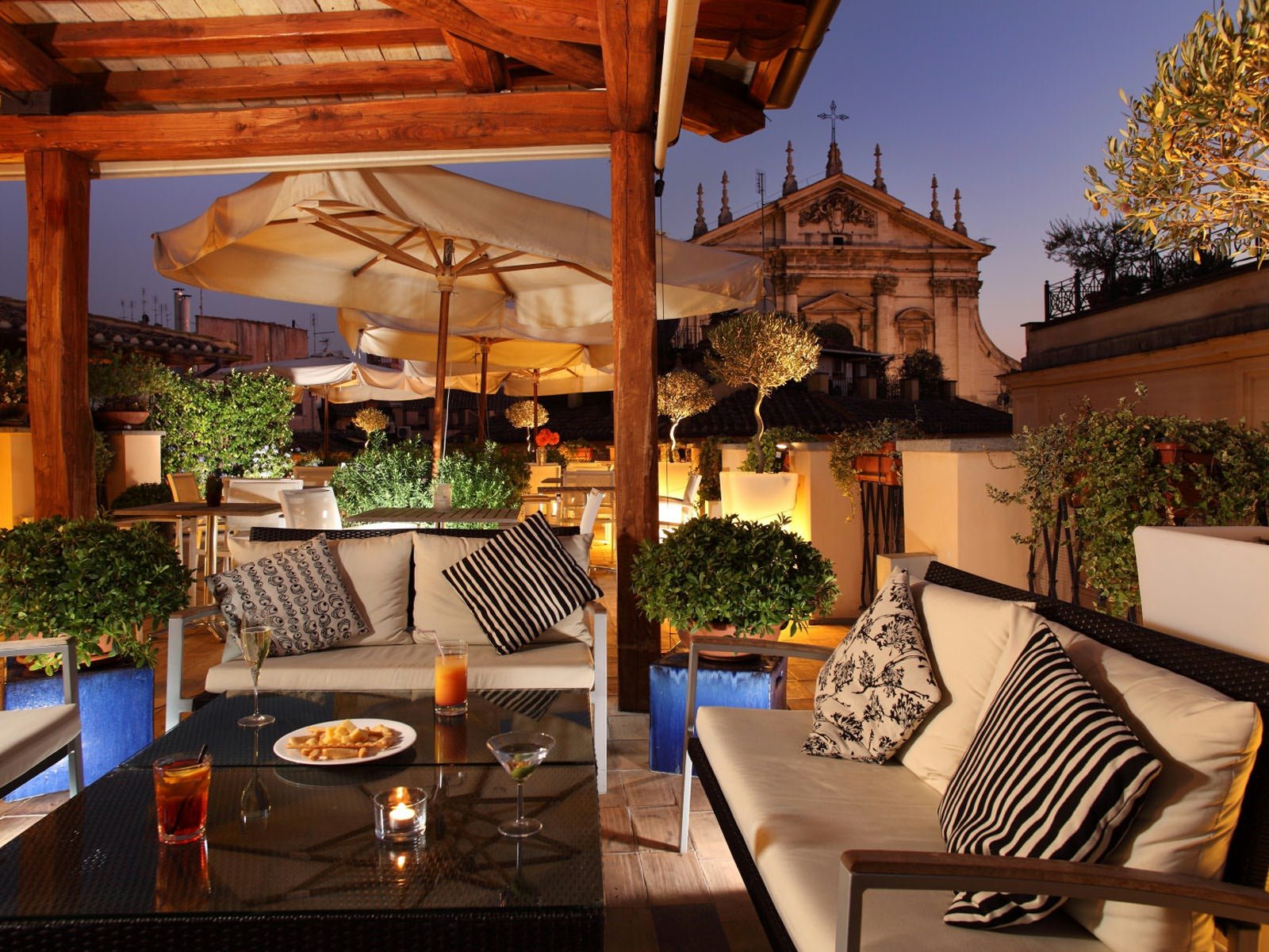 La Terrazza del Cesari Restaurant, Rome