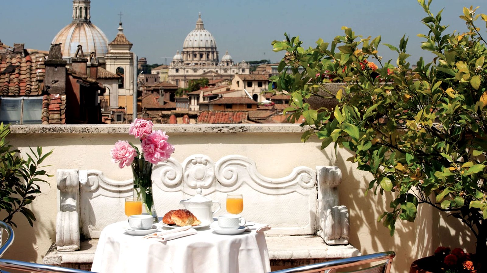 Restaurant in Genio Hotel, Rome