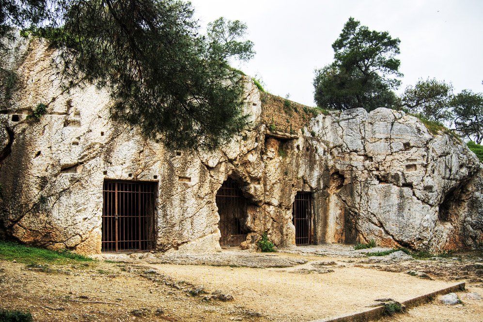 Socrates' prison, Athens