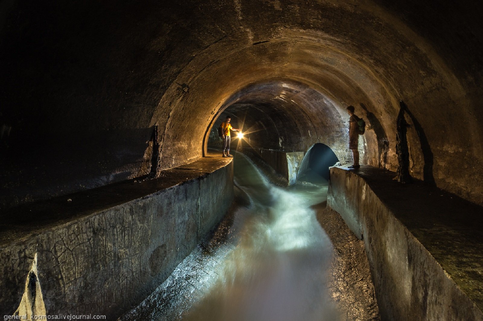 Underground river Poltva, Lviv