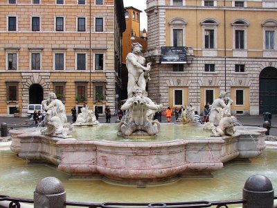 Fontana del Moro in Rome