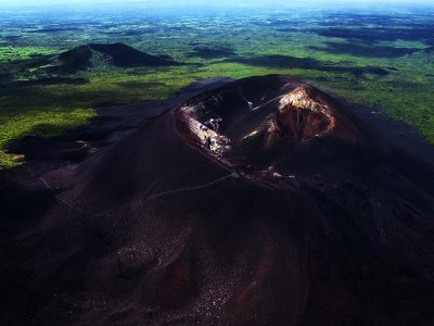 Cerro Negro vulcano in Leon