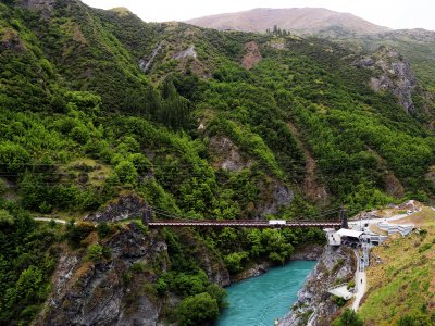 Kawarau Bridge in Queenstown