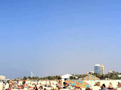 Marina Beach in Dubai