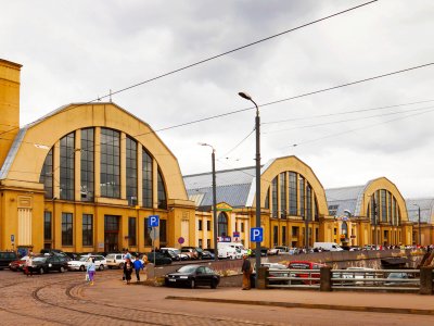 Riga central market