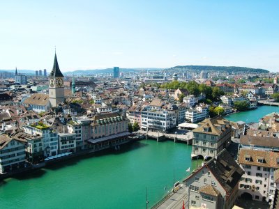 The Limmat river