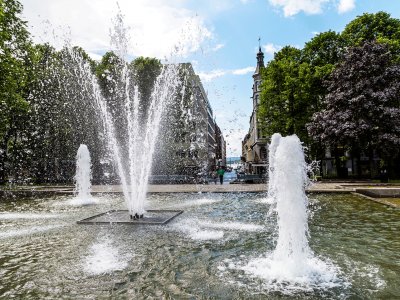 The Spikersuppa fountain