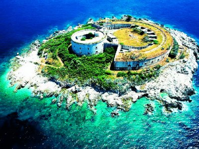 Mamula fortress island
