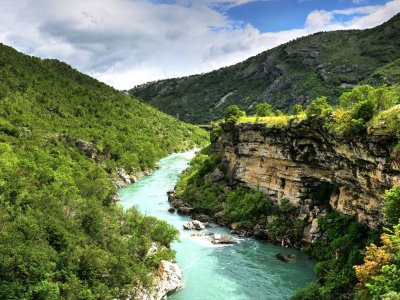 Moraca river canyon