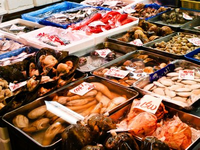 Tsukiji fish market