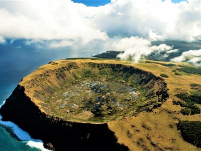 Rano Kau volcano