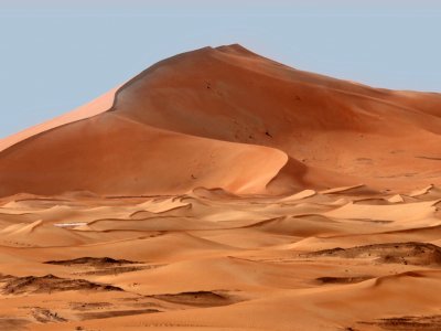 Rub' al Khali desert in Dubai