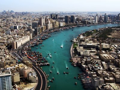 Dubai Creek in Dubai