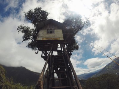 Treehouse in Banos in Banos