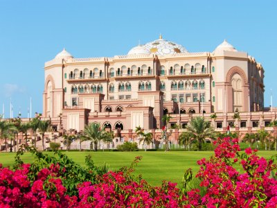 Emirates Palace Hotel in Abu Dhabi