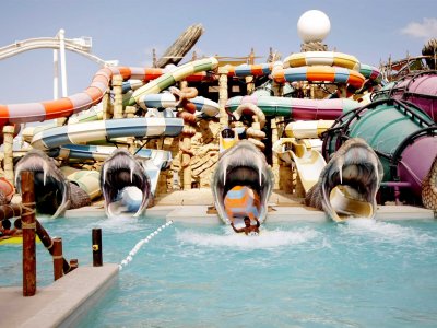 Yas Waterworld Waterpark in Abu Dhabi